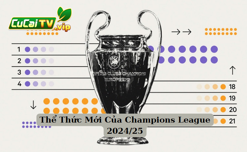 Thể Thức Mới Của Champions League 2024/25