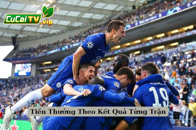 Tiền Thưởng Theo Kết Quả Từng Trận