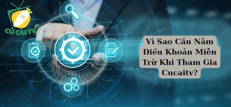 Vì Sao Cần Nắm Điều Khoản Miễn Trừ Khi Tham Gia Cucaitv?